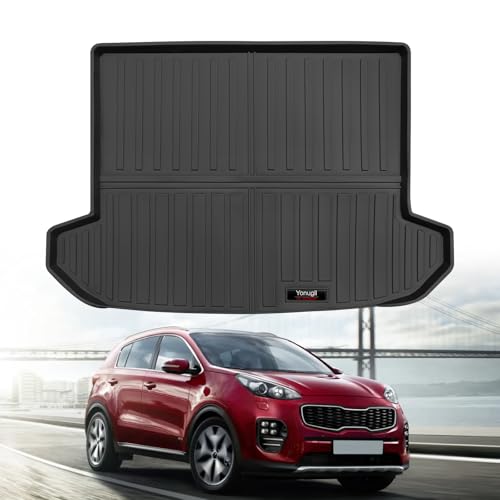 Custom for 2017-2022 Kia Sportage Cargo Mats Trunk Liner All Weather TPE Protection Mat Accessories (for 2017-2022 Kia Sportage) - color: for 2017-2022 Kia Sportage