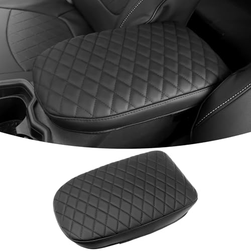 ZZEQYG Center Console Cover for Toyota RAV4 LE XLE Premium Limited 2019-2025 Accessories Center Console Cover Armrest Box Cover Leather Auto Armrest Cover Protector - color: For RAV4 2019-2025