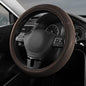 Skechers Memory Foam Steering Wheel Cover,Grade Protein Leather Steering Wheel Cover,Universal Anti-Slip Fit 14" 1/2-15" Car Wheel Cover for Men Women Fit Suvs,Vans,Sedans,Car,Trucks,Brown - color: Brown