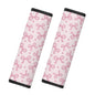 2 Pcs Seat Belt Cover for Kids, Pink Bow Car Seat Strap Pads for Children, Soft Car Seat Belt Cushion Pads for Girls Women Babies Adults - color: Pink Bow