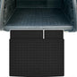 Cargo Mat for 2015-2019 2020 Chevy Chevrolet Suburban/GMC Yukon XL/Cadillac Escalade ESV, TPE All Weather Protection Car Trunk Liners Accessories-Black - size: Chevrolet Suburban 2015-2020 Cargo Mat