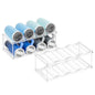Yieach 2 Pack Stackable Water Bottle Organizer for Stanley,Yeti 40 oz and Tumbler Organizer,2 Tier Waterbottle Storage Rack,Clear Acrylic Cup Organizers for Kitchen Cabinets,Countertop,Pantry Shelf - size: 2 Tier(2 Set) Hold 16 Bottle