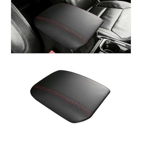 for 2020-2024 2025 2026 Ford Explorer Center Console Cover for 2020-2026 Ford Explorer XLT/Limited/ST/ST-Line/Timberline/Tremor/Platinum/King Ranch Accessories, Middle Console Armrest Cover - style: Style A
