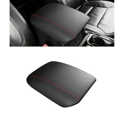 for 2020-2024 2025 2026 Ford Explorer Center Console Cover for 2020-2026 Ford Explorer XLT/Limited/ST/ST-Line/Timberline/Tremor/Platinum/King Ranch Accessories, Middle Console Armrest Cover - style: Style A