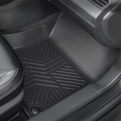 KARPAL Floor Mats for Nissan Altima 2019-2025 2026, TPE Rubber All Weather Protection Floor Liners Nissan Altima Accessories Car Mats, Front & 2nd Row - style: 2019-2026 | For Nissan Altima | 1st & 2nd Row