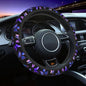 Purple Butterfly Steering Wheel Cover - Beautiful Butterfly Steering Wheel Covers 15 inch Car Accessories Universal Steering Wheel Cover Women Anti-Slip Heat Resistant Wheel Cover - color: Purple Butterfly