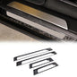 Car Door Sill Protector Guard Trims Compatible with Lamborghini Urus 2018-2023/Urus SE,Real Carbon Fiber Door Sill Guards Protector Kit Cover Car Accessories (Forged Pattern)