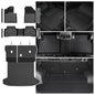 Floor Mats Set for Hyundai Tucson 2022-2025 2026 Hybrid Version (Not fit Gas and PHEV), All Weather TPE Cargo Liner Backrest Mat Trunk Mat Door Sill Guards Accessories