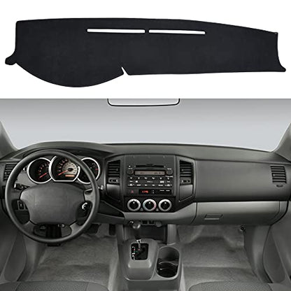 Dashboard Dash Board Cover Mat Carpet Compatible with Toyota Tacoma 2005-2015 - style: Fit for 2005-2015 Toyota Tacoma