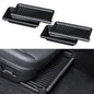 2PCS Under Seat Storage Box for 2025-2026 Tesla Model Y Juniper - Leak-Proof Covered Organizer Set, TPE Material, Quick-Pull Handle, Secure Anti-Slip Installation for Front Seats