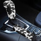 Cow Print Car Handbrake Cover Gear Shift Knob Cover Set, Automotive Shift Protector Cover Interior Accessiores Universal Fit Most Vehicle SUV Truck - color: Cow Print