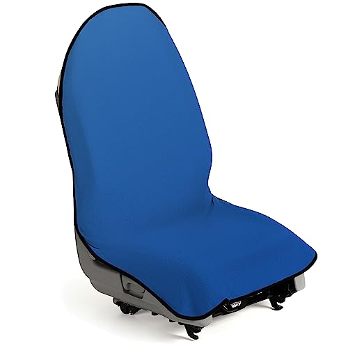 lebogner Waterproof Sweat Towel Car Seat Cover for Post Gym Workout, Running, Swimming, Beach and Hiking (Blue) - color: Blue