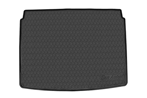 Cargo Mat Custom Fit for Jeep Renegade 2015-2026 All Black Rubber Trunk Mat Cargo Liners All Weather Protector - color: All Black, size: 2015-2026 Renegade Cargo Liner