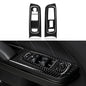 Car Front Window Lift Control Switch Decals for 2011-2023 Dodge Charger/Chrysler 300 Accessories Carbon Fiber Interior Stickers - color: Front Window Lift Trim
