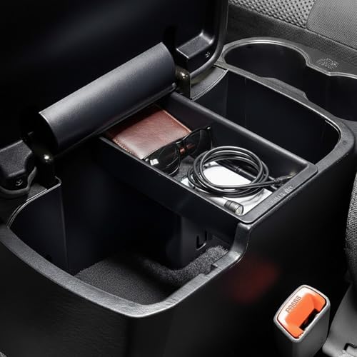 Center Console Organizer Tray for Toyota Tacoma (2005-2015) and (2016-2023) - Made in USA - SLX133 - size: 2005-2015, style: Tray