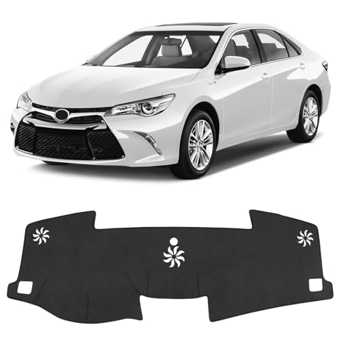 Dash Cover for Toyota Camry 2017 2016 2015 2014 2013 2012 Accessories Flannel Dashboard Cover Dash Mat Center Console Cover Sunshield Protector Pad - size: for Toyota 2012-2017 Camry