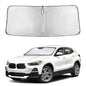 EcoNour Windshield Sunshade Compatible for BMW X2 2018-2021 2022 2023, Sun Visor for Front Windshield & Window Sun Shade Cover, UV Heat Blocker & Protector, Car Accessories - size: For BMW X2 (2018-2023)