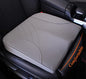 kingphenix Premium Car Seat Cushion, Memory Foam Driver Seat Cushion to Improve Driving View- Coccyx & Lower Back Pain Relief - Seat Cushion for Car, Truck, Office Chair (Leather Gray) - color: Leather Gray