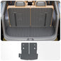 Cargo Mat Compatible with 2017-2023 GMC Acadia 6&7 Seats Cargo Liner Trunk Mat Trunk Liner TPE All Weather Back Seat Cover Protector 2022 Acadia Accessories (Trunk Mat with Backrest Mat) - style: For GMC Acadia | 2017-2023