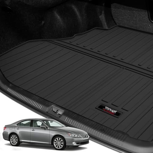 Custom for 2007-2012 Lexu ES 350 Cargo Mats Trunk Liner All Weather TPE Protection Mat Accessories (for 2007-2012 Lexu ES)