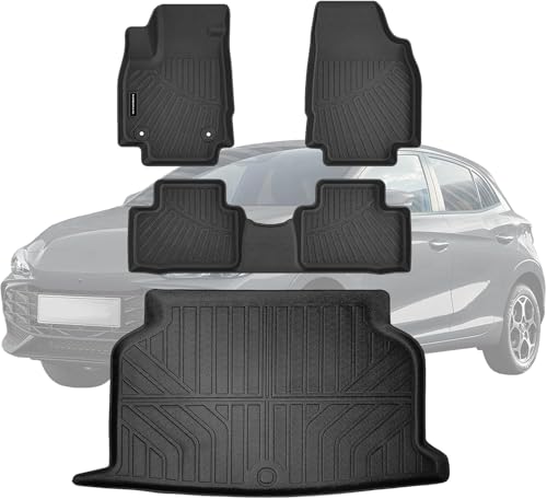 TPE Floor Mats for Mazda CX-5 2017-2025 All Weather Car Floor Liners Fit 2017-2025 Mazda CX-5 Accessories Black - size: 2017-25|CX-5|floor mats
