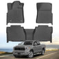 Floor Mats for 2007 2008 2009 2010 2011 Toyota Tundra Double & CrewMax Cab, All Weather TPE Floor Liners Custom Fit Tundra Heavy Duty Car Mats 1st & 2nd Row Mat Accessories Black - style: 29) For Toyota Tundra | 2007-2011 | 1st & 2nd Row