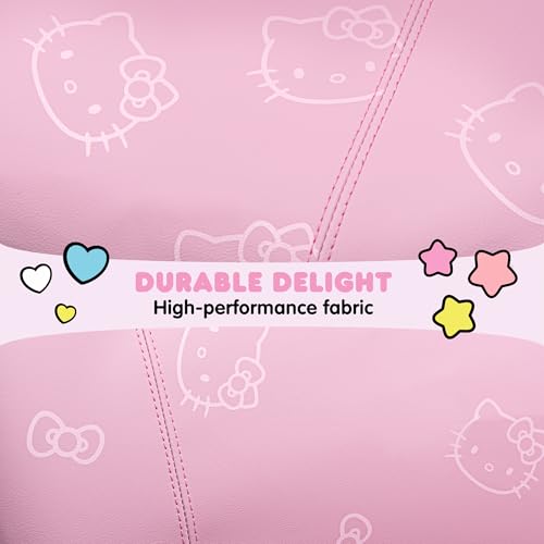 Carbella Hello Kitty Car Seat Covers - Cute Pink Seat Covers, Car Accessories Gift Hello Kitty Accessories 2pc Pink Car Seat Covers - color: Seat Covers Leather-Pink, style: Hello Kitty