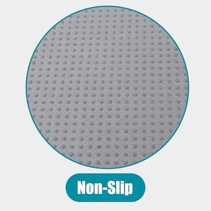 HOMBYS Wedge Recliner Seat Cushion for Long Sitting Chair, Cushion for Elderly Esay to Get Up,5" Thick 20"x20" Large Pressure Relief Seat Cushion for Recliner, Office, Car, Velvet & Foam,Light Grey - color: Light Grey