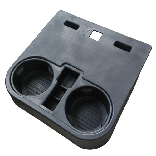 Front Center Console Cup Holder Replace for HC3Z-2813562-AB Compatible with 2015-2020 Ford F150 2017-2022 F250 F350 F450 Super Duty