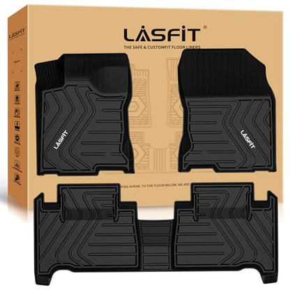 LASFIT Floor Mats Fit for Lexus NX NX200t NX300 NX300h 2021-2015 All Weather Floor Liners Custom Fit for Lexus NX All Models 2021 2020 2019 2018 2017 2016 2015 TPE Car Mats,Front and Rear Mats,Black - size: 2015-2021|For Lexus NX|Floor Mats