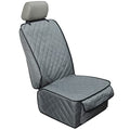 Waterproof Front Seat Cover Dog Car Seat Covers Nonslip and Full Protection with Side Flaps Fits Most Cars, Trucks, SUVs(Grey, 1Pack)