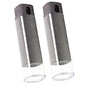 2 Pcs Screen Cleaner Kit, 3-in-1 Touchscreen Mist Cleaner Spray Bottle Tool & Microfiber Cloth for Phone/Laptop/Tablet/TV/Monitor/Car Screens(Grey) - color: 2 Pcs-Grey