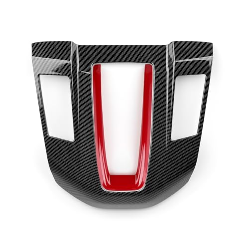 Hybrid 2PCS Gear Shift Panel Decals for Honda CRV 2017 2018 2019 2020 2021 2022 Accessories CR-V ABS Carbon Fiber Interior Stickers - color: 2pcs Hybrid Gear Shift Panel