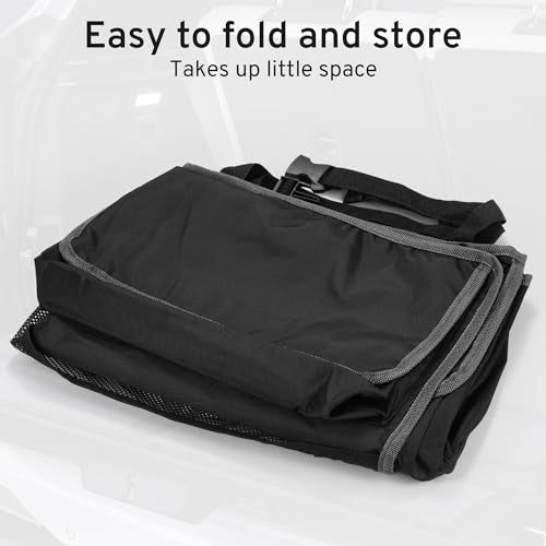 XHRING Car Trunk Organizer Backseat Hanging Storage Bag for Toyota Rav4 4Runner Sienna Highlander Corolla Cross Sequoia Venza Yaris SE XSE LE Hybrid XLE Limited Platinum SUV Accessories 2000-2025 2026