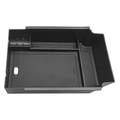 Compatible with Subaru Crosstrek Impreza 2024 2025 Center Console Armrest Storage Box ABS Tray Insert Organizer Glove Pallet Phone Holder - size: for Crosstrek Impreza 2024-2025