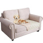 Ameritex Waterproof Dog Bed Cover Pet Blanket for Furniture Bed Couch Sofa Reversible - color: Cream+babypink, size: 30x53 Inch (Pack of 1)