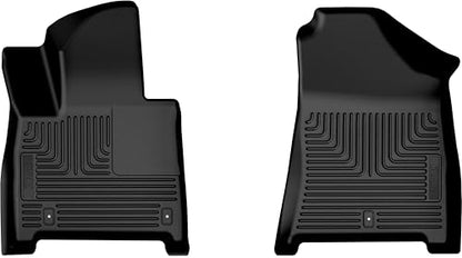 Husky Liners Weatherbeater Floor Mats | Fits 2024-2026 Mazda CX-90, 2025-2026 Mazda CX-70 | Front Row, 2-pc Black - 13571 - style: Front Row