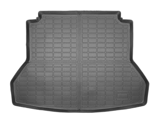 Trunk Liner for 2017-2020 Hyundai Elantra 3D Custom Fit All-Weather TPE Material Waterproof Car Cargo Liner Mat, Black - color: 2017-2020 Hyundai Elantra