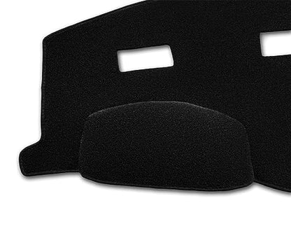 Yiz Dashboard Cover Dash Mat Pad Custom Fit for 2006-2008 Dodge Ram 1500 2500 3500,2009 Ram 2500 3500 4500 5500,2010 Ram 4500 5500 Without Cutout for Dash Speakers (06-08 Black) J16 - color: 06-08 Black