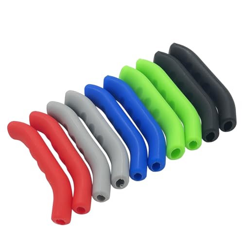 5 Pairs Anti-Slip Brake Handle Silicone Sleeve Mountain Road Bike Dead Fly Universal Type Brake Lever Protection Cover