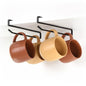 Coffee Mug Hanger for Cabinet, Clip-On Shelf, for Cups, Utensil, Tumbler Lid, Screwless Install (Pack of 2), Fits Shelves up to 3/4"
