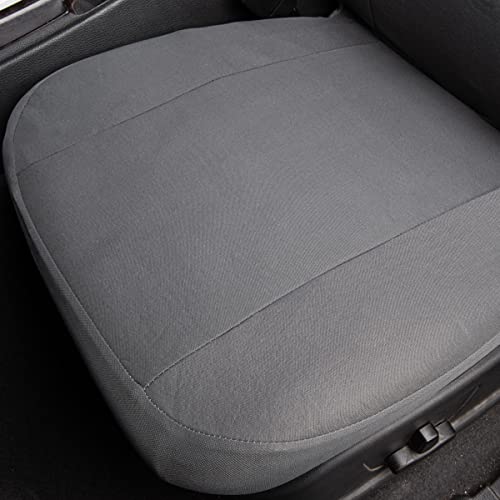 Flying Banner Car Seat Covers Front Seats Rear Bench Polyester car seat Protectors Easy installations Rear Bench Split Classic Man Lady Truck - color: Solid Gray