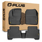 G-PLUS Floor Mats Compatible with Ford C-Max 2013-2018/Fit Ford Escape 2013-2019 TPE All Weather Custom Fit Heavy Duty 1st and 2nd Row Full Set Floor Liners - size: 13-18|Fit Ford C-Max|3PCS