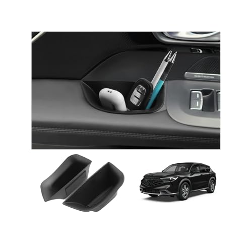 LUWU 2025 A cura ADX Front Door Side Box Compatible with 2025 A cura ADX Accessories Center Console Organizer Armrest Console Organizer Insert Tray 2-Pack - color: 2025 ADX Door Side Boxes