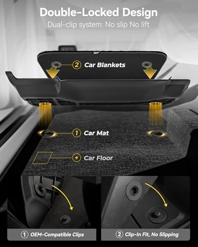 3W Floor Mats with Front Carpet Compatible for Toyota Sienna 2021-2026 7 Seat, TPE All Weather Custom Fit Floor Liner for Toyota Sienna 1st, 2nd and 3rd Row, Black (Not Fit 2025 2026 Platinum Edition) - style: 1. Sienna 7 S|21-26|Floor Mats with Carpet