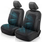 GIANT PANDA Air Cool Mesh Car Seat Cover Custom Fit Nissan Rogue Altima Sentra Versa Kicks Frontier Murano,Breathable Cooling Seat Protector with Leather Back Pannel(Black) - color: Black, size: Fit Nissan（Sedan）