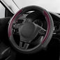 Skechers Air-Cooled Steering Wheel Cover,Leather Car Steering Wheel Cover Universal Fit 14" 1/2-15" Car Wheel Protector for Men Women Fit Suvs,Vans,Sedans,Car,Trucks,Brown - color: Brown