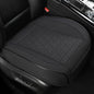 West Llama Linen Front Car Seat Cover Protector Anti-Slip Bottom Seat Cover Fits 95% of Vehicles,Wrapping Around The Bottom,Triangular Pattern(Black-2Pcs) - color: Triangular Pattern-Black, size: 2 Piece Linen