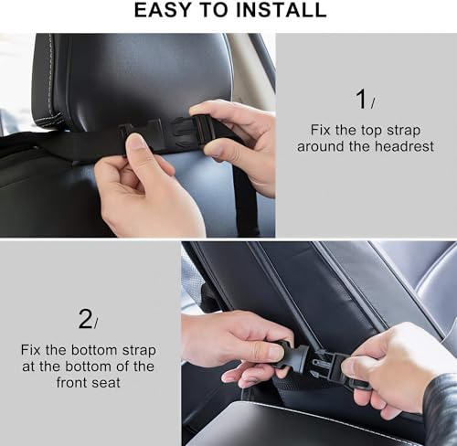 Backseat Car Organizer Mats Back Seat Organizers and Storage Bag with Touch Screen Tablet Holder for Kids Toddlers Car Seats, Travel Accessories, Road Trip Essentials Kids - size: 1 Pack