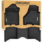 OEDRO Floor Mats Fit for 2019-2025 2026 Ram 2500/3500 Crew Cab with 1st Row Bucket or Bench Seats, Custom Fit TPE All Weather Car Mats Includes 1st and 2nd Row - style: 2019-2026 Ram 2500/3500 Crew Cab